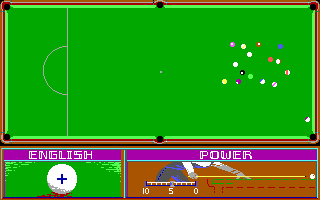 Rack 'Em (DOS) screenshot: Break - 2D
