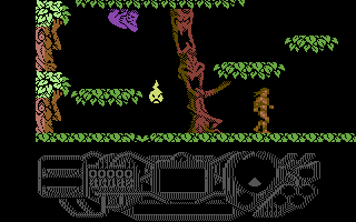 Rad Warrior (Commodore 64) screenshot: Starting a new game