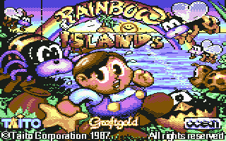 Rainbow Islands (Commodore 64) screenshot: Loader