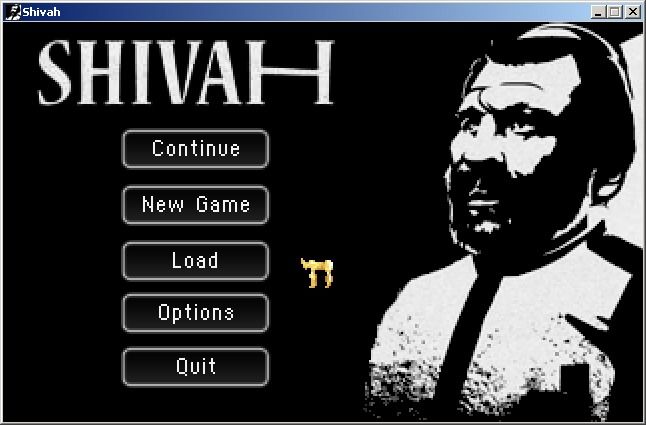 The Shivah: Kosher Edition (Windows) screenshot: Main menu