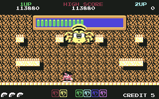 Rainbow Islands (Commodore 64) screenshot: Boss