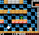 Rainbow Islands (Game Boy Color) screenshot: Doh Island