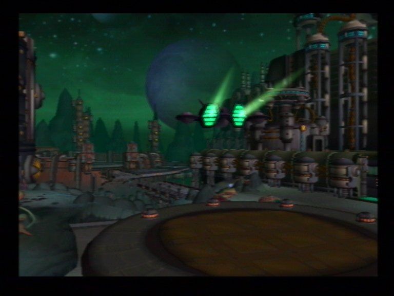Ratchet & Clank (PlayStation 2) screenshot: Changing levels
