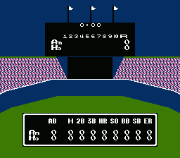 Screenshot Of R.B.I. Baseball (NES, 1986) - MobyGames