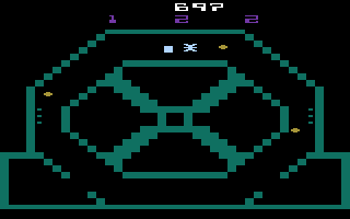 Reactor (Atari 2600) screenshot: Using a decoy