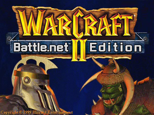 WarCraft II: Battle Chest (Windows) screenshot: Title Screen