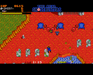 The Real Ghostbusters (Amiga) screenshot: Boss