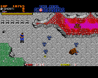 The Real Ghostbusters (Amiga) screenshot: Stage 5