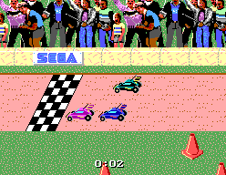 R.C. Grand Prix (SEGA Master System) screenshot: Prepare to race