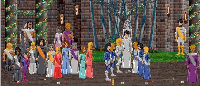 The Realm (Windows) screenshot: wedding