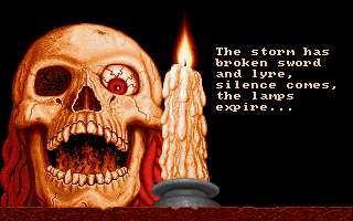 Realms of Arkania: Blade of Destiny (DOS) screenshot: [English Version] Oops. Dead?