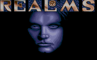 Realms (DOS) screenshot: Title Screen
