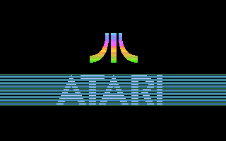 RealSports Baseball (Atari 7800) screenshot: Atari logo