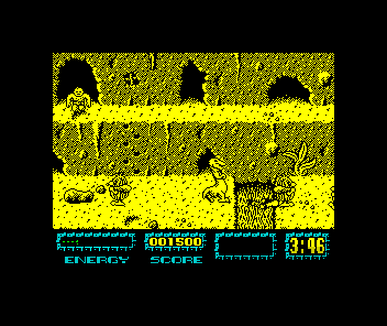 Renegade III: The Final Chapter (ZX Spectrum) screenshot: And there's the proof