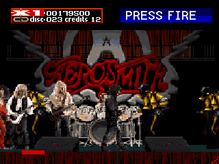 Revolution X (DOS) screenshot: Kidnapped!