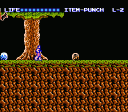 Predator (NES) screenshot: Starting level 1
