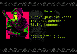 Road Rash 3 (Genesis) screenshot: Opponents taunt after the race.