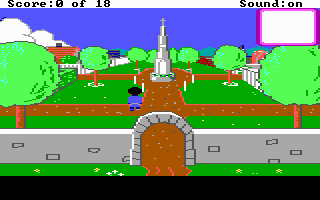 Mixed-Up Mother Goose (DOS) screenshot: Passages