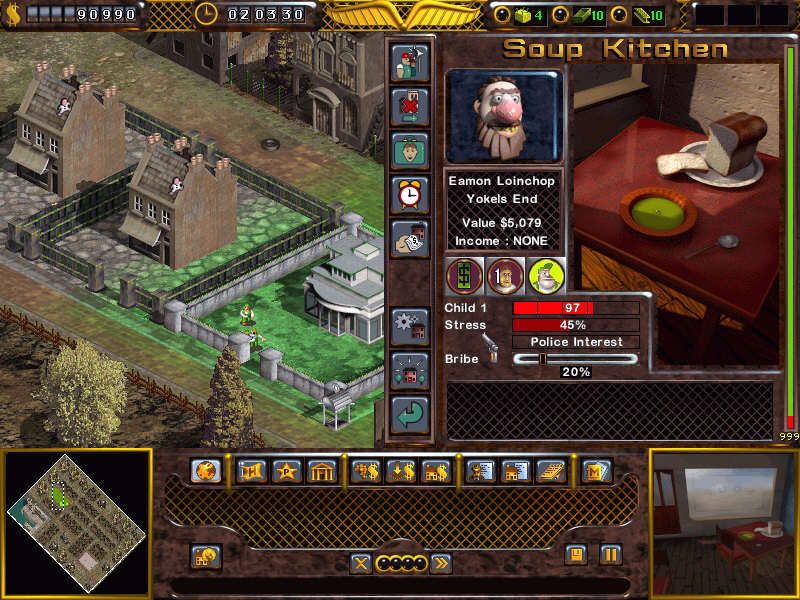 Mob Rule (Windows) screenshot: Building - soup kitchen