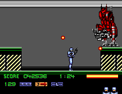 RoboCop 3 (SEGA Master System) screenshot: Boss