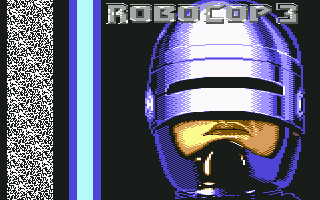 RoboCop 3 (Commodore 64) screenshot: Title