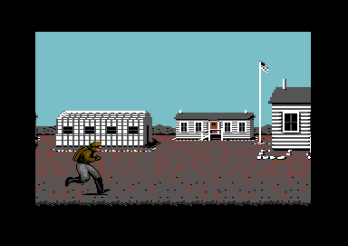 Screenshot of Rocket Ranger (Commodore 64, 1988) - MobyGames