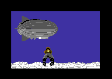 Screenshot of Rocket Ranger (Commodore 64, 1988) - MobyGames