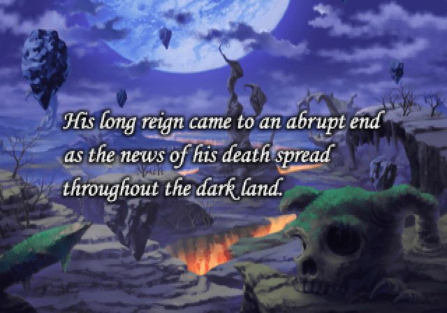 Disgaea: Hour of Darkness (PlayStation 2) screenshot: Some intro text