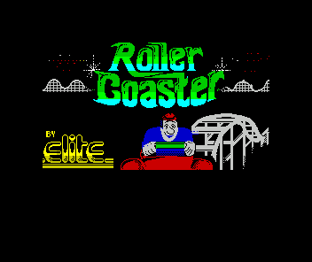 Roller Coaster (ZX Spectrum) screenshot: Loading screen