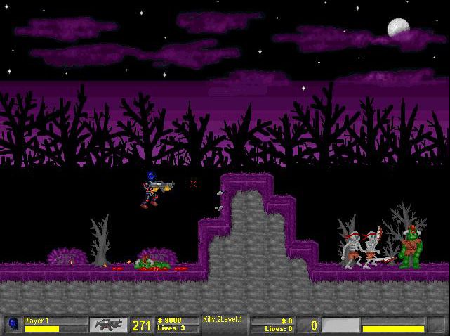 Jogos de Terror (Windows) screenshot: Dark Wars - Killing monsters