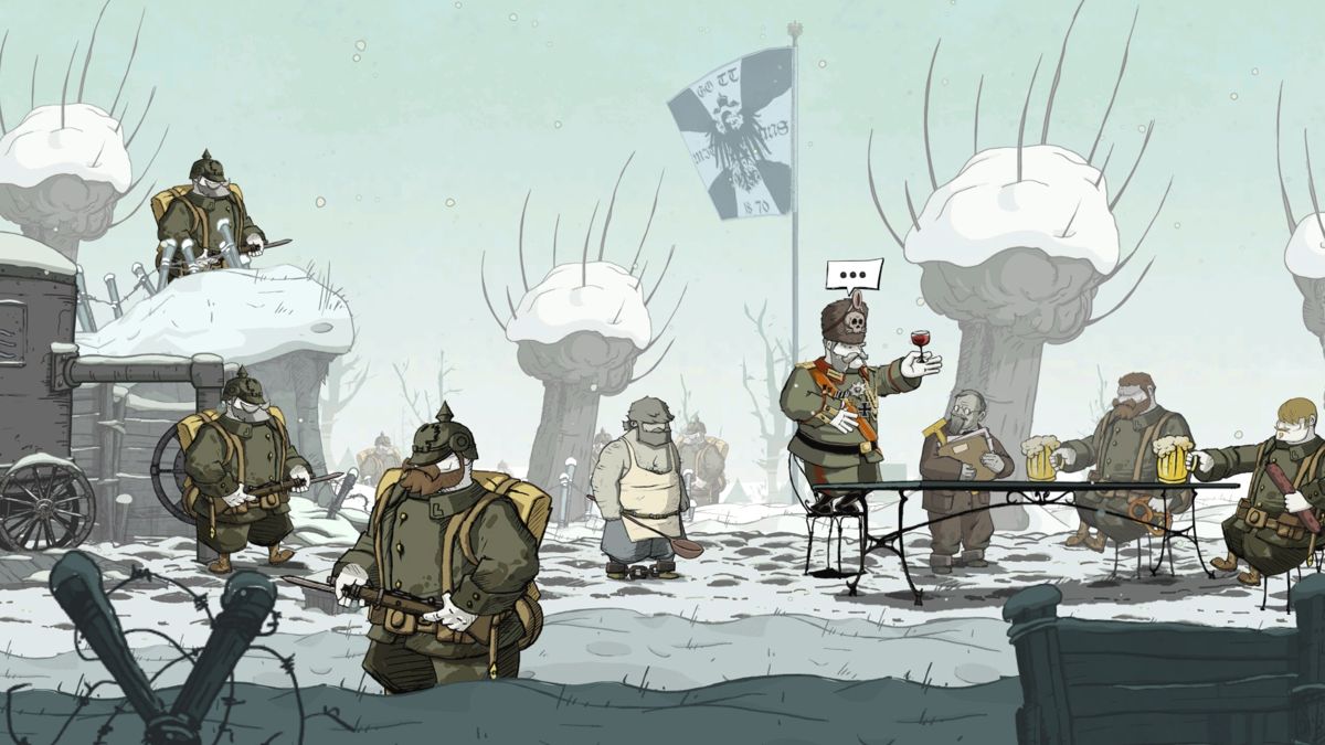 Valiant Hearts: The Great War (Xbox One) screenshot: Well done graphics