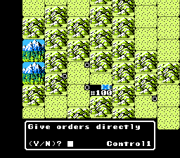 Romance of the Three Kingdoms (NES) screenshot: Battle!