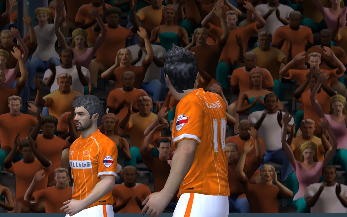 FIFA 15: Ultimate Team (Android) screenshot: Goal celebration
