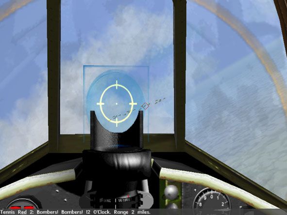 Rowan's Battle of Britain (Windows) screenshot: Cockpit Interior