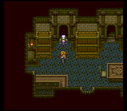 Rudra no Hihō (SNES) screenshot: Sion in the castle