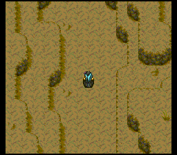 Rudra no Hihō (SNES) screenshot: Surlet in a desert