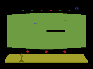 Final Approach (Atari 2600) screenshot: The Approach Control Radar screen