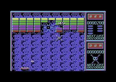 Batty (Commodore 64) screenshot: Gameplay