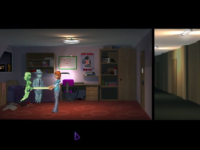 The Blackwell Deception (Windows) screenshot: The process of passing further on