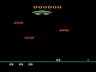 Assault (Atari 2600) screenshot: Level 1