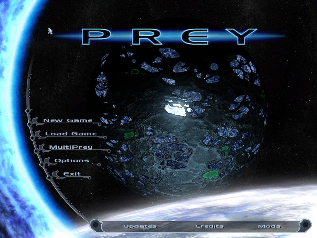 Prey (Windows) screenshot: Main game screen