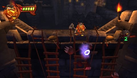 Daxter (PSP) screenshot: Lord of the Rings Minigame