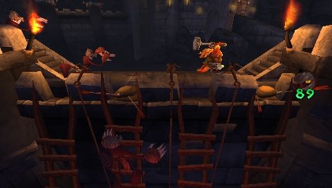 Daxter (PSP) screenshot: End of the Lord of the Rings Minigame