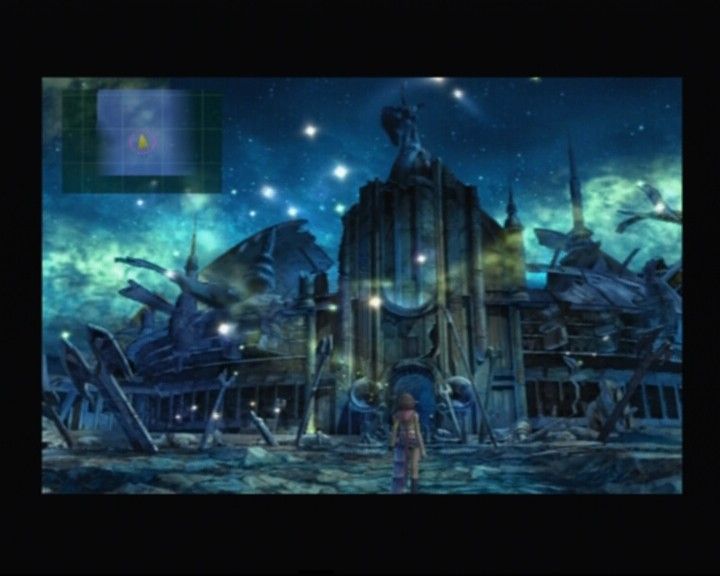 Final Fantasy X-2 (PlayStation 2) screenshot: Zanarkand ruins