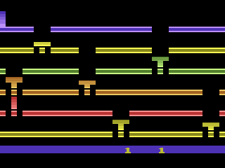 Infiltrate (Atari 2600) screenshot: Starting screen