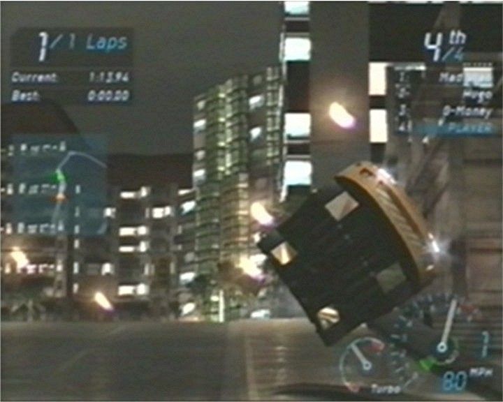 Need for Speed: Underground (PlayStation 2) screenshot: Ahhhh!