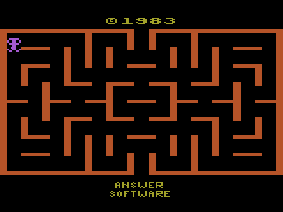 Malagai (Atari 2600) screenshot: Starting screen