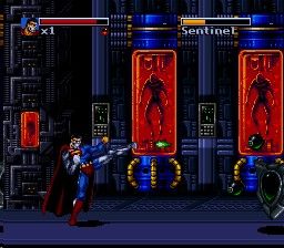 death and return of superman snes cheats