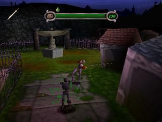 MediEvil (PlayStation) screenshot: Another enemy to kill. They're everywhere!