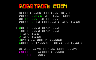 Screenshot of Robotron: 2084 (DOS, 1995) - MobyGames